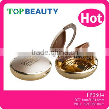 TP0804-Round Empty Plastic Pressed Powder Container