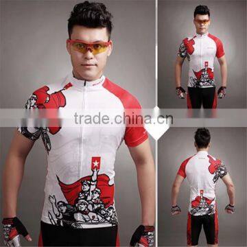 Summer new sport cycling Jerseys China design red cycling wears