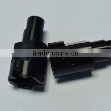 Precision cnc aluminum parts black anodizing OEM