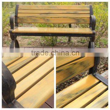 Cheap recycling garden chair factory price wood plastic composite wpc bench