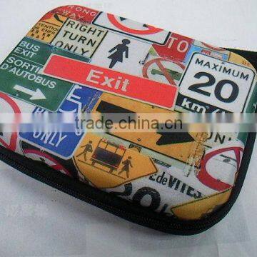 GC-Jersey Fabric Nylon Zipper Closure Portable Cable Eva Package photo-3