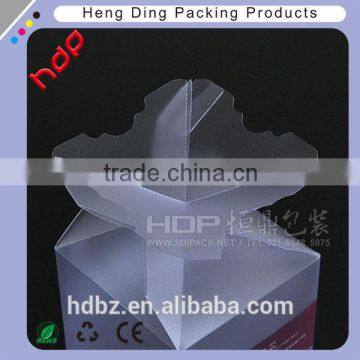 Customized Printing Frosted Pvc Box,clear Pvc Box Folding