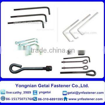 hot dip galvanized foundation anchor bolts