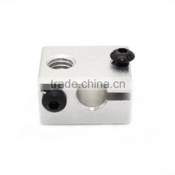 E3D V6 Block for 3D Printer,3d Printer Spare Parts Metal E3D V6 Hotend Block
