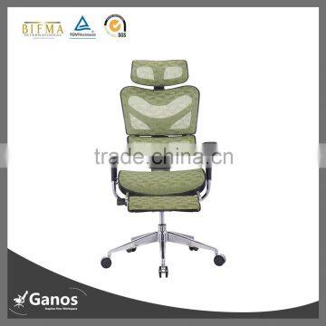 Best Choice Prodcuts High Back Racing Chair with Footrest