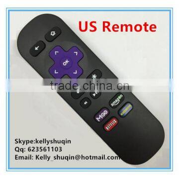 USA Replaced Remote control for roku 1 2 3 LT HD XD XS XDS w MGO Netfilx amazon App key 16 buttons