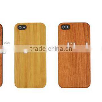 MOBILE PHONE CASE CUSTOMIZED in natural solid wood finish