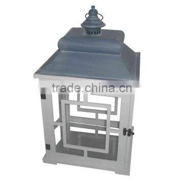 Good Sale Large White Metal Lanterns From KINGS DECOR photo-2