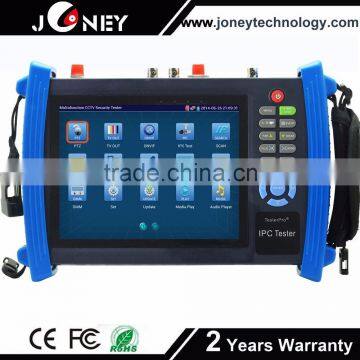 7 inch touch screen Support 1080P cctv ip camera tester