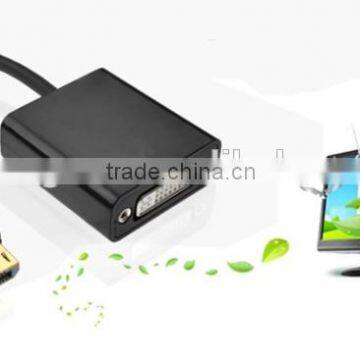 high quality mini DP to 24+5 DVI cable male to female cable adapter