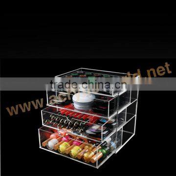 6 Drawer Acrylic Makeup Organizer/4 Drawer Acrylic Makeup Organizer/container Store Acrylic Makeup Organizer photo-6