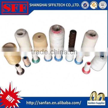 Industry high quality sewing thread white PE sewing thread