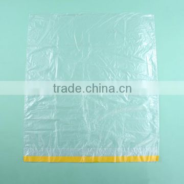 Factory direct clear pe plastic garbage bag with string in guangzhou