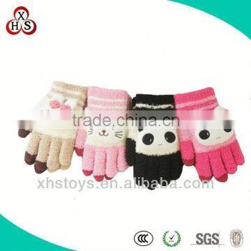 Soft Wholesale Stuffed Funny animal plush glove for promotional gift