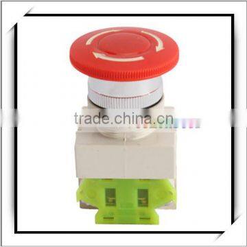 Red Sign Mushroom Emergency Stop Push Button Switch