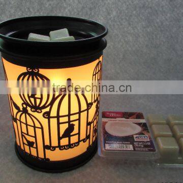 Metal Birdcage Electrial Candle Warmer Aroma oil burner