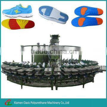 Hot Sale High Technology Low Pressure PU Foam Machine for Shoes Soles Insoles