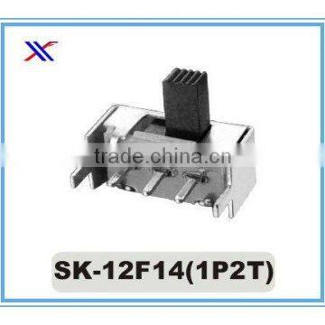 1p2t 3 pin slide switch Sk-12F14(1P2T)