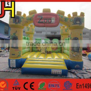 Happy inflatable zoo park, zoo playland inflatable, zoo park inflatable fun city