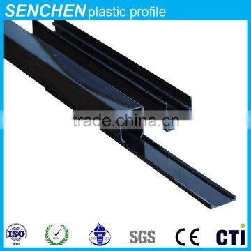 European standard plastic extruded pvc profile, sliding rigid profile