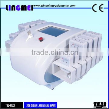 Portable 650nm/980nm Dual Wave lipo laser machine /lipolaser device