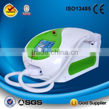 Portable diode laser 808nm hair removal skin rejuvenation