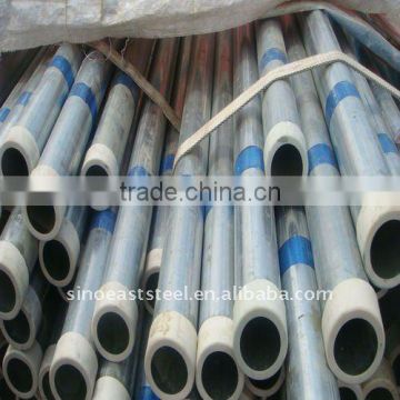 Q195-Q235 galvanized steel tube/pipe Threaded ,coupling