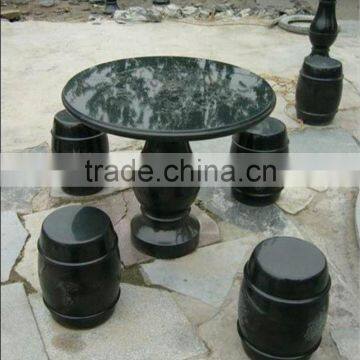 2013 HOT SALES buddha statue green stone table and bench