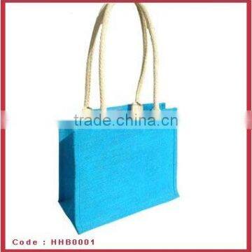 high quality jute washable moisture proof shopping bag