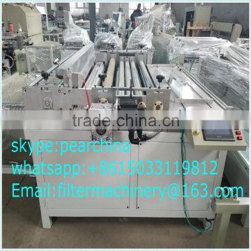 Automatic metal wire mesh slitting machine cutting machine and circling rolling machine