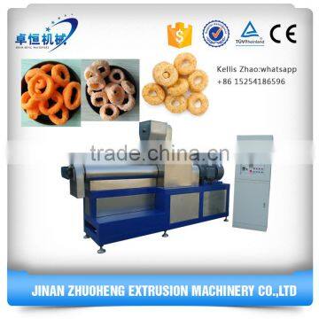 ring shape corn puffed snack food production machines