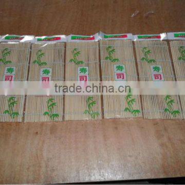 durable natural bamboo Japanese sushi rolling mat for wholesale