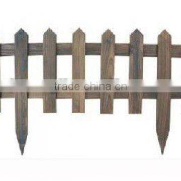 Eco-friendly Carbonized Trellis Wood Fencing