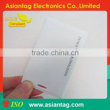 Customer design 125KHZ RFID Clamshell Cards