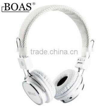 2015 NEW Studio Earpod Wireless Earphone Bluetooth4.0 Stereo Headset With Microphone Headphone Support FM and TF MP3 White