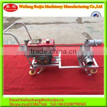 Agriculture Machinery 8hp Water Cooled Diesel Engine and Hand Push Type Irrigation Water Pump photo-4
