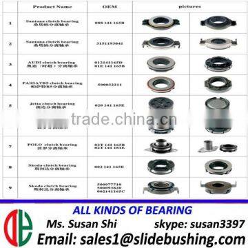 for Santana clutch bearing dongfeng for PASSAT B5 Jetta clutch release bearing catalogue for POLO for Skoda clutch bearings