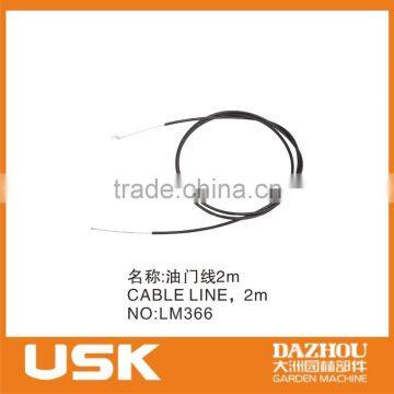 cable line for lawn mower spare parts