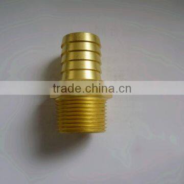 1/8'--3/4''x6-22mm brass male hose barb fitting for pvc pipe