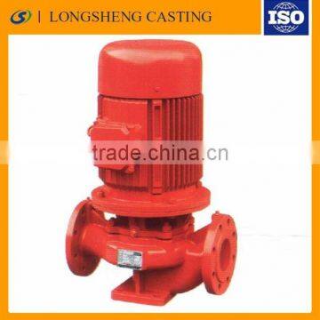 ISO Certificate Cast Iron Fire Fighting Water Pump Red Color photo-2