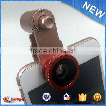 Wholesale Camera Phone Lens,OEM Logo Mobile 3 in 1 Wide Angle Marco Fisheye Lens