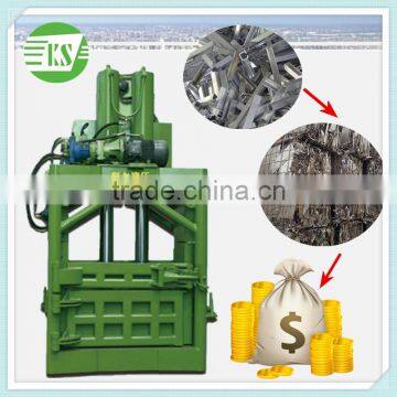 YJ-300 Vertical Waste Aluminum Metal Baling Machine With Hydraulic Press photo-3