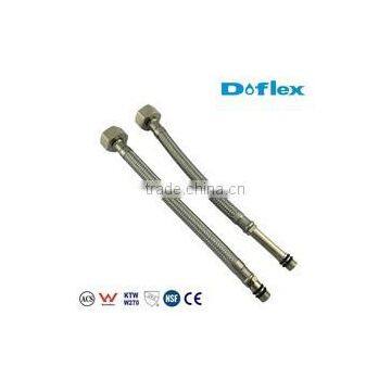 2015 Doflex new design high pressure 50cm EPDM Stainless Steel 304 Wire Braided flexible Hose