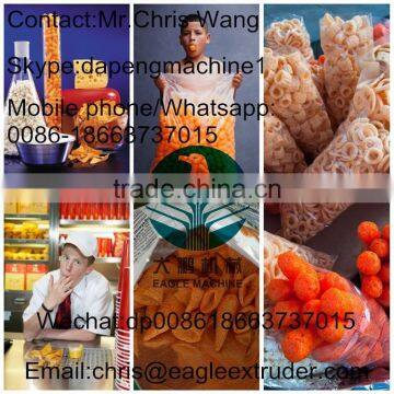 High Yield Medium Capacity Corn Puff Snack Extruder Machine / Equipment photo-3