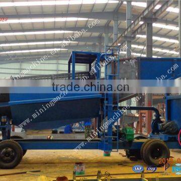 China Popular Gold Washing Plant With Good Price / Mobile Alluvial Gold Washing Machine