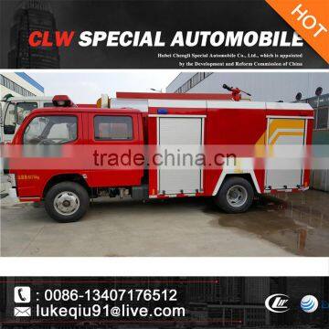 dongfeng 4x2 8000l fire tanker truck