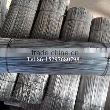 Galvanized straight cut binding wire