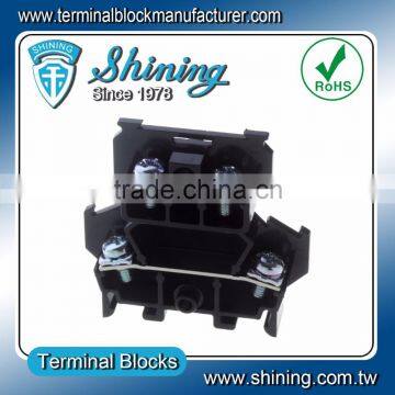 TD-025 Din Rail Mounted Double Level 25 Amp Audio Cable Connector photo-3