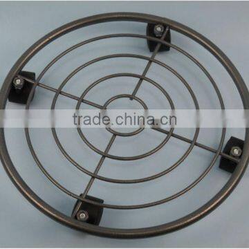 Removable Round Wire Wheel Flower Holder Flower Pot Rack photo-2