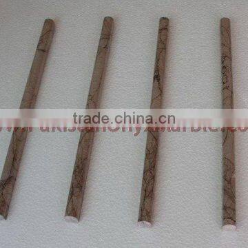 NATURAL MARINA PINK MARBLE PENCIL MOLDING